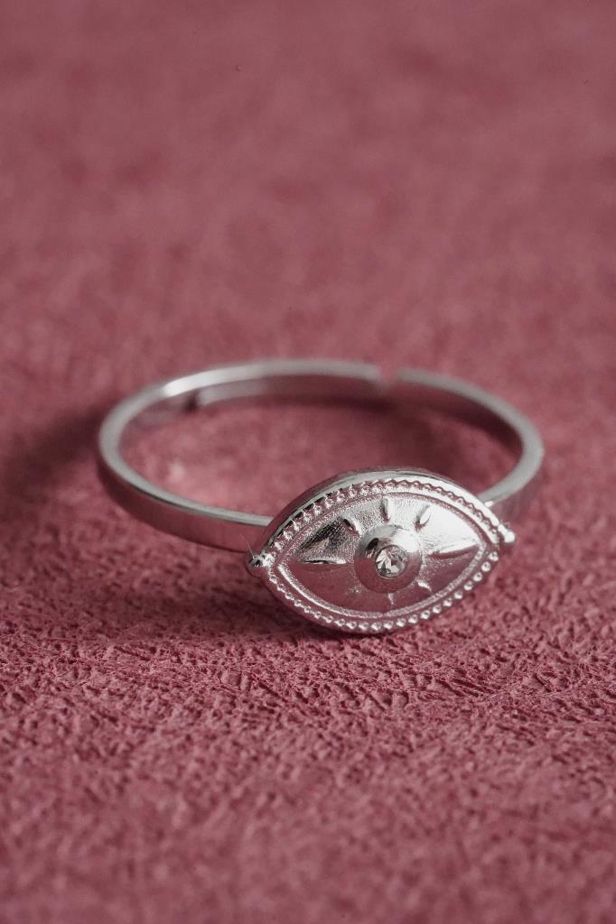 Çelik Ayarlanabilir Minimal Göz Yüzük