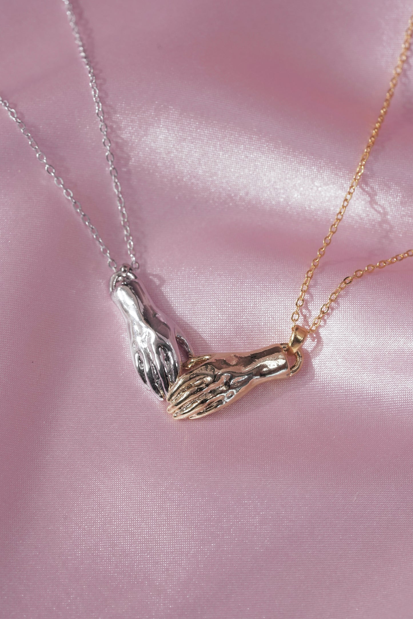 El Ele Mıknatıslı Arkadaşlık & Çift Kolyesi