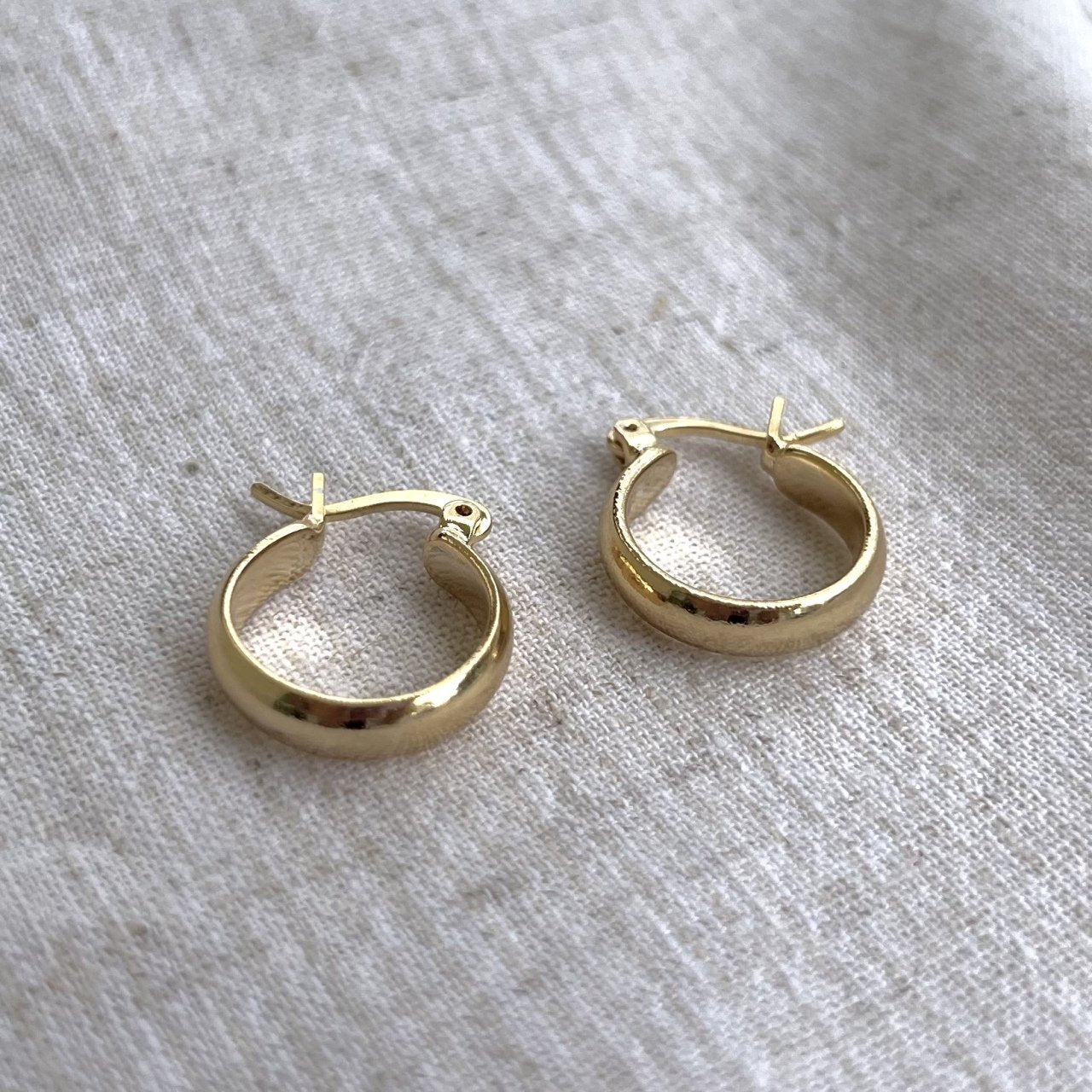 Halka Küpe/Altın Kaplama