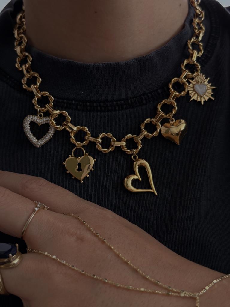 Kalpli Vintage Charm Kolye