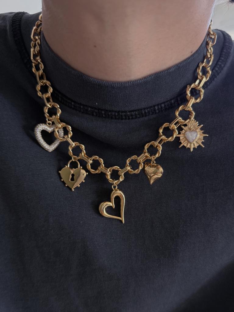 Kalpli Vintage Charm Kolye