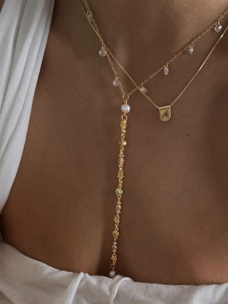 Vintage Larenza Dekolte Y Kolye