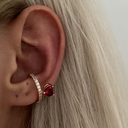 Angel Heart Ear Cuff