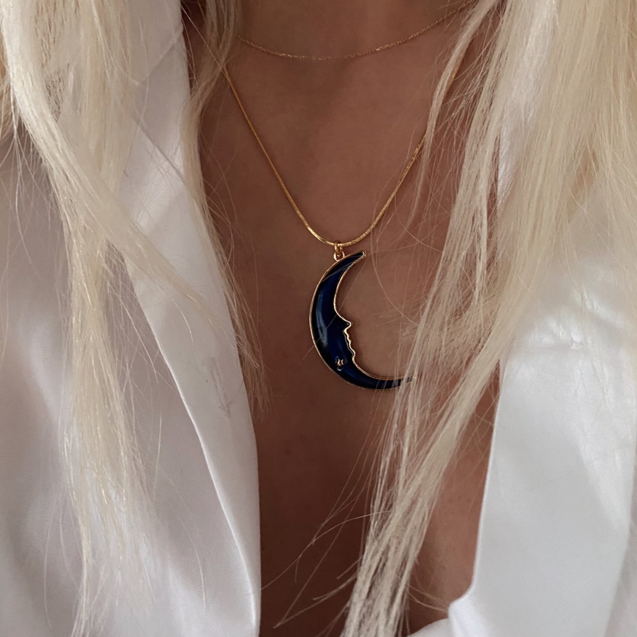 Crescent Moon Kolye