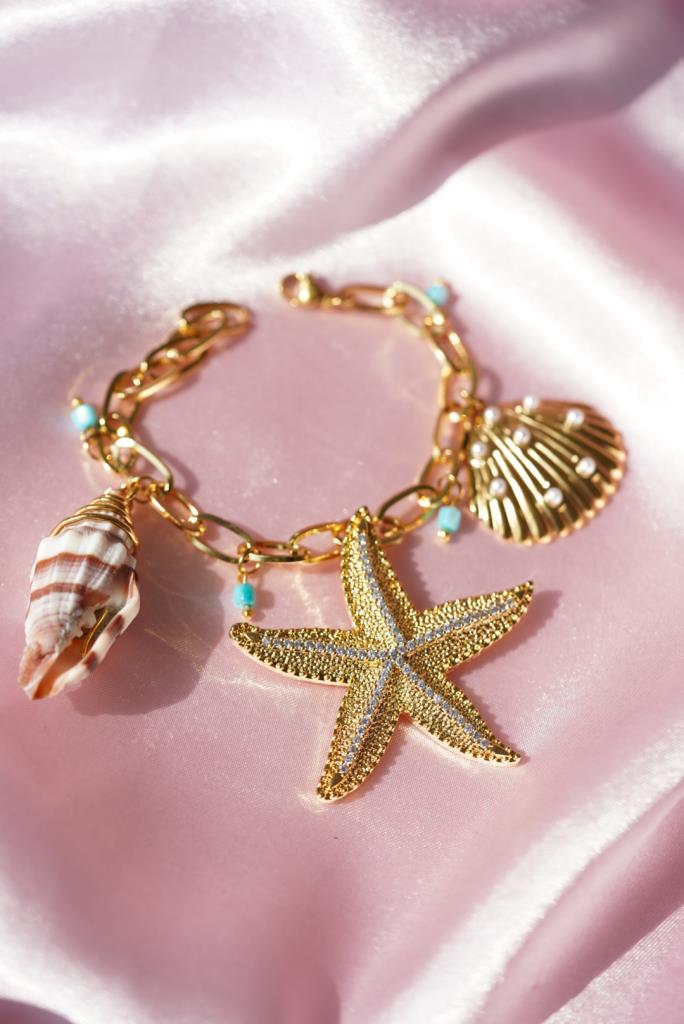 Deniz Temalı Charm Bileklik