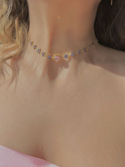 Diamond Castle Choker Kolye