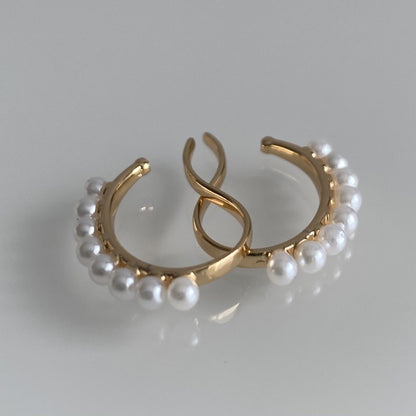 İncili Ear cuff