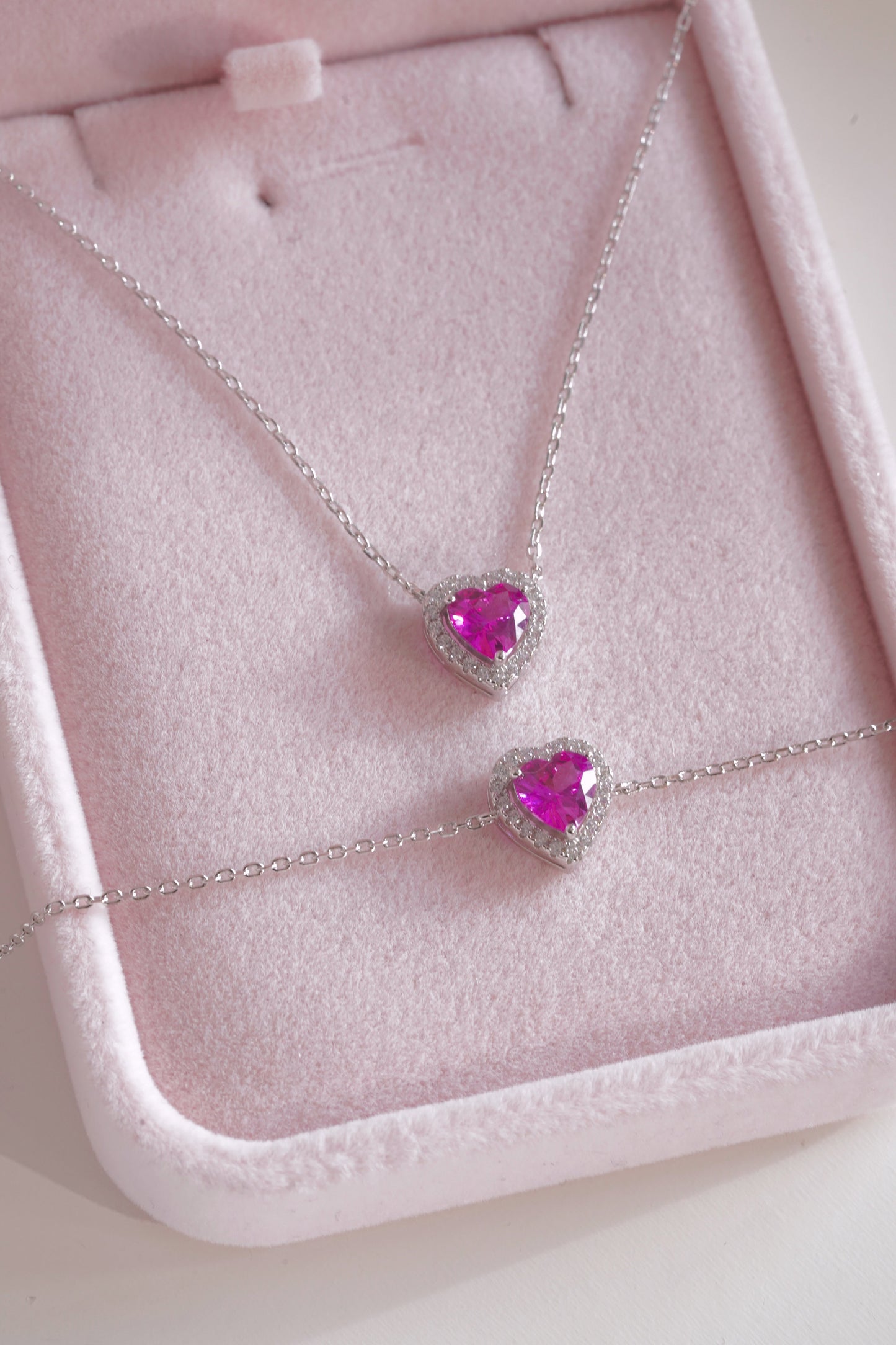 Sakura Kolye Bileklik Seti-925 Ayar Gümüş