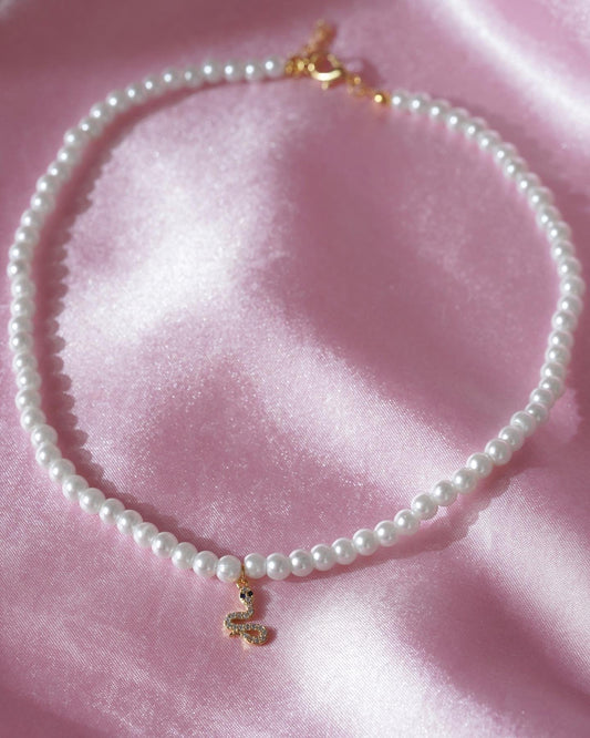 Yılanlı Choker Kolye